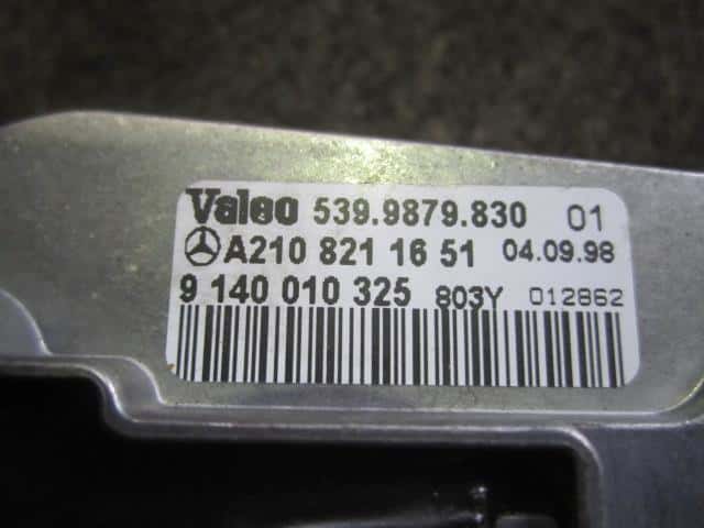 Electrical Component MERCEDES-BENZ Benz e class 1999 GF-210065 A210 821 16 51 — photo 3