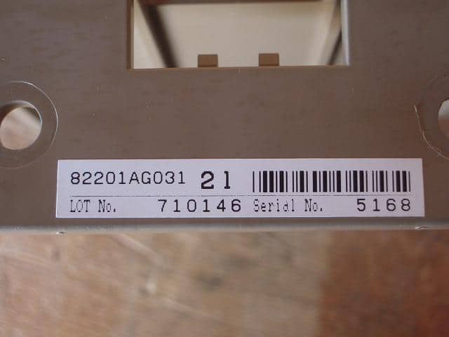 Fuse Box SUBARU Legacy 2007 DBA-BLE — photo 2
