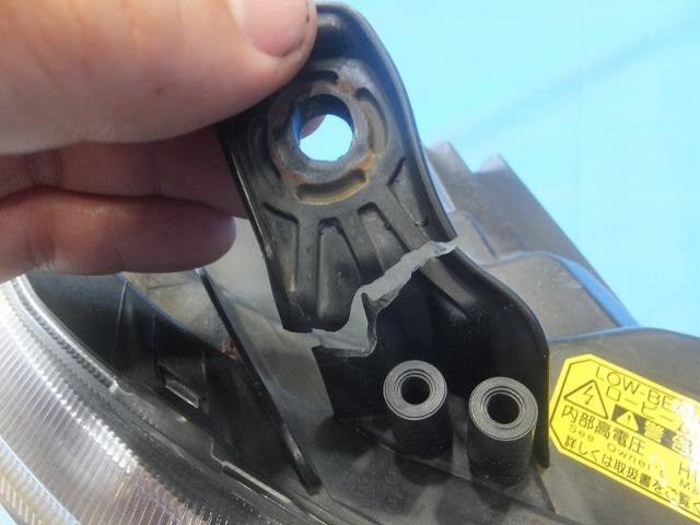Right Headlight TOYOTA vellfire 2008 DBA-GGH20 — photo 2