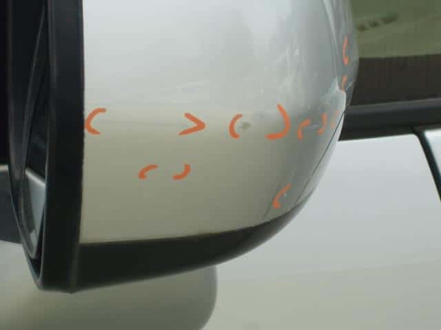 Right Side Mirror HONDA N box+ 2012 DBA-JF1 — photo 2