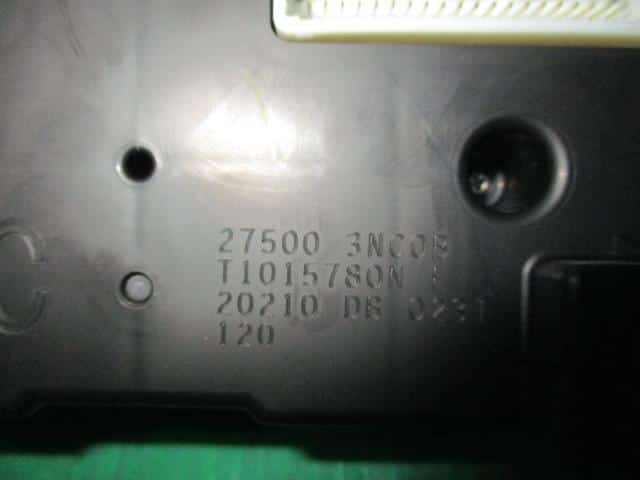 A/C Control Panel NISSAN Leaf_ 2012 ZAA-ZE0 — photo 2