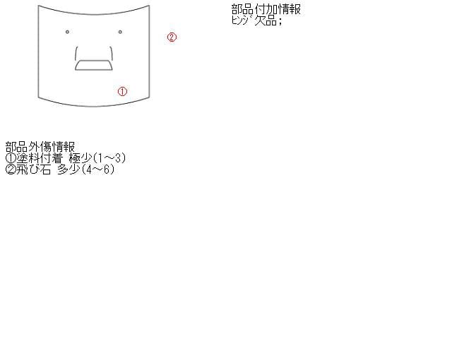Bonnet Hood SUZUKI Alto 2006 GBD-HA24V 5730072J00 — photo 5