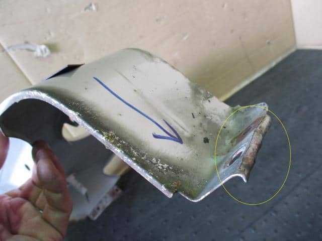 Right Fender Panel NISSAN Moco 2003 UA-MG21 — photo 4