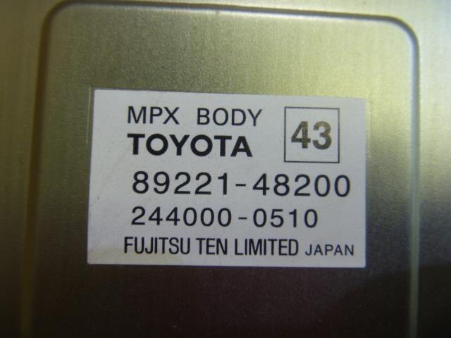 Electrical Component TOYOTA Kluger 2004 CBA-ACU25 — photo 3