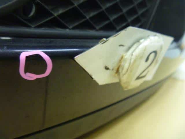 Front Bumper VOLKSWAGEN Polo 2001 GF-6NAHW — photo 3