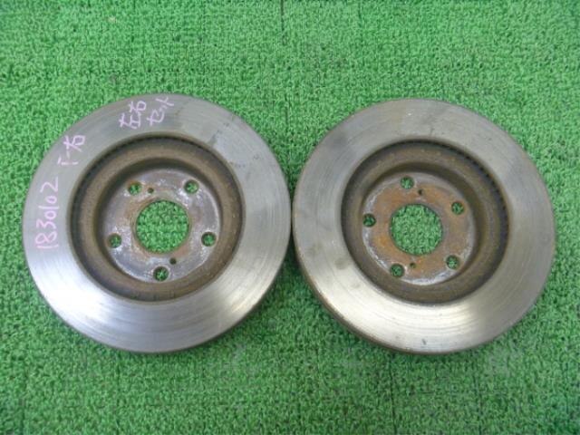 Front Right Disk Rotor TOYOTA RAV4 2012 DBA-ACA31 — photo 2