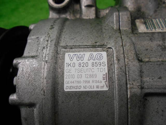 A/C Compressor AUDI Audi a3 2010 DBA-8PCAX — photo 4