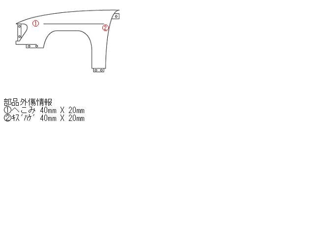 Left Fender Panel HONDA Step Wagon 2010 DBA-RK5 — photo 5