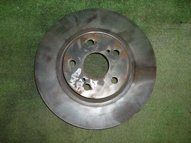 Front Right Disk Rotor TOYOTA Ractis 2011 DBA-NSP120 — photo 1