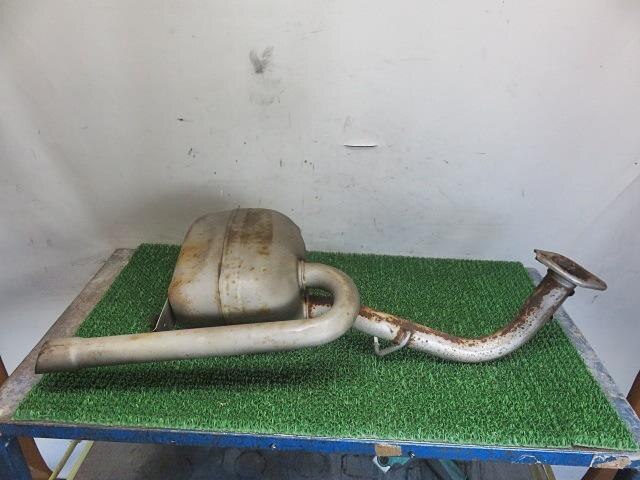 Rear Muffler TOYOTA Vitz 2006 DBA-SCP90 — photo 1