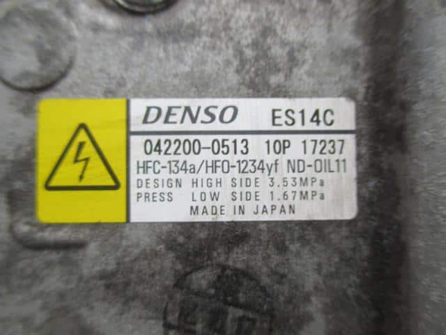 A/C Compressor TOYOTA Aqua 2012 DAA-NHP10 — photo 2