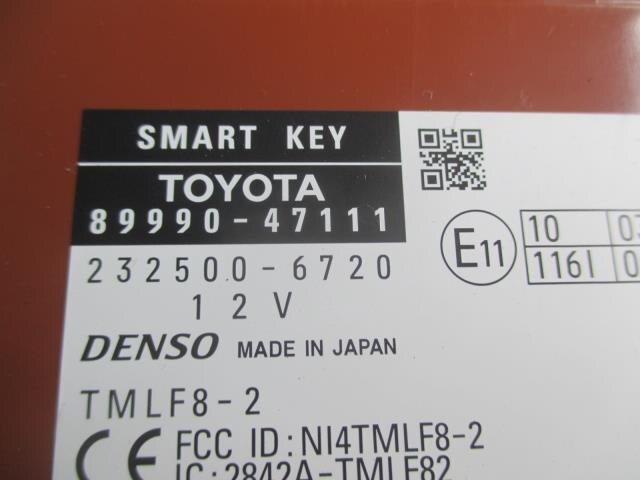 Engine Control Unit TOYOTA Prius Alpha 2012 DAA-ZVW41 — photo 4