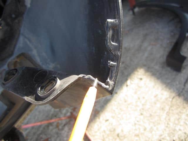 Rear Bumper Assembly NISSAN Cube 2009 DBA-Z12 — photo 2