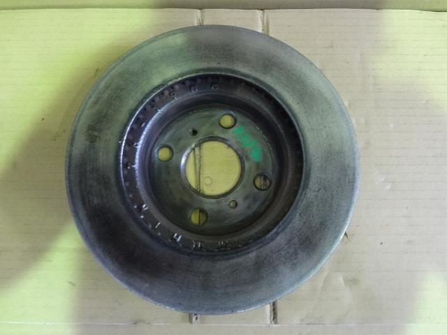 Front Disk Rotor TOYOTA Vitz 2009 DBA-KSP90 — photo 2
