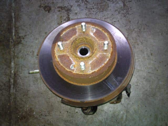 Rear Left Knuckle Hub Assembly HONDA Accord 1998 E-CF7 — photo 1
