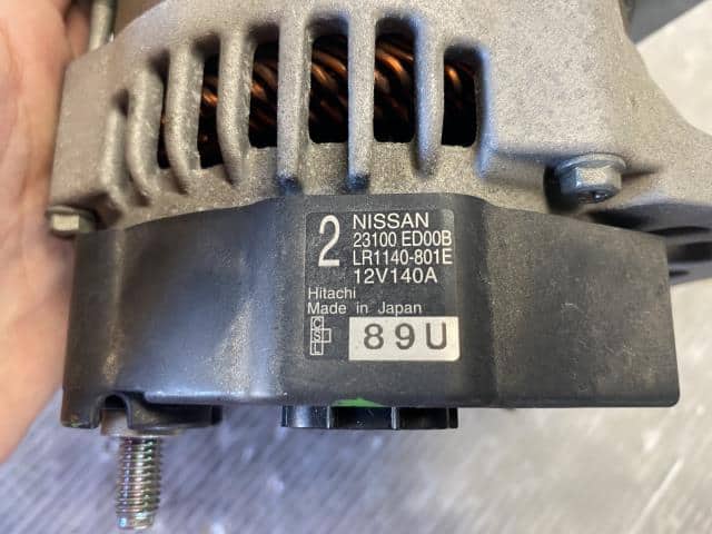 Alternator NISSAN Tiida Latio 2008 DBA-SC11 — photo 3
