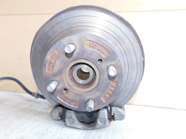 Front Left Knuckle Hub Assembly MAZDA Spiano 2002 LA-HF21S 1A1333031 — photo 2