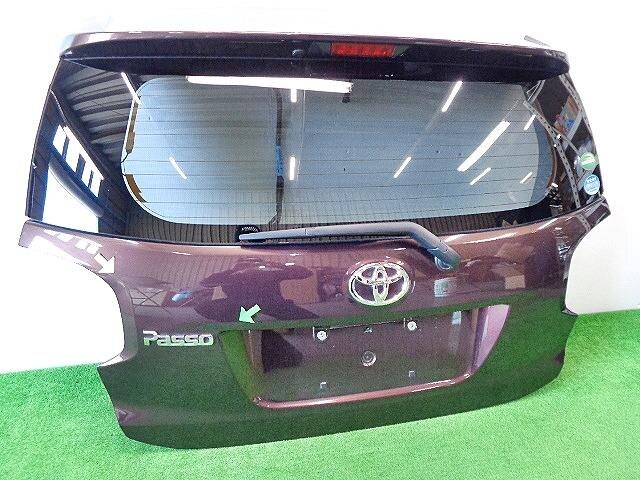 Back Door Assembly TOYOTA Passo 2017 DBA-M710 — photo 2