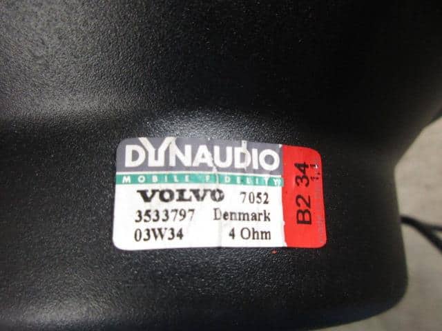 Speaker VOLVO Volvo 70 series 2003 GH-8B5244K 3533797 — photo 3