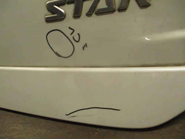 Back Door Assembly NISSAN Elgrand 2004 CBA-NE51 — photo 3