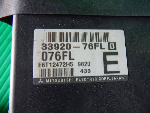 Engine Control Unit SUZUKI Wagon R 1999 GF-MC21S 3392076FL0 — photo 2