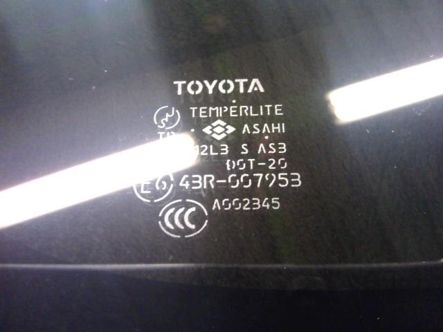 Right Side Windshield TOYOTA Hiace 2007 KR-KDH225 — photo 2