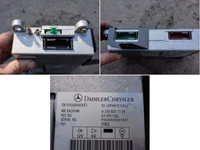 Control Unit MERCEDES-BENZ Benz s class 2002 GH-220070 230 820 17 — photo 2
