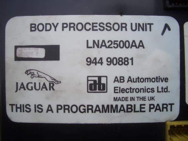 Control Unit JAGUAR Jaguar xj series 1994 E-JLDA — photo 3