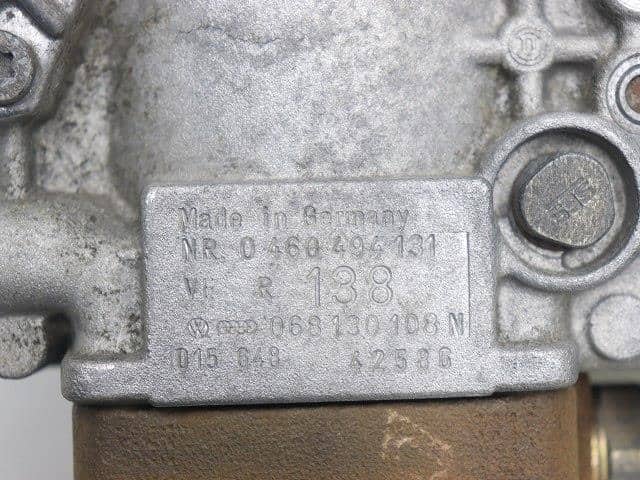 Injection Pump VOLKSWAGEN Golf 1987 N-19JP 068130108N — photo 4
