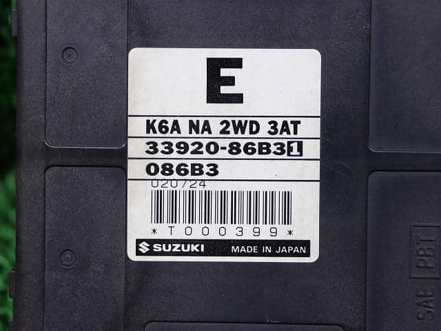 Engine Control Unit SUZUKI Alto 2002 LA-HA23S 3392086B31 — photo 4