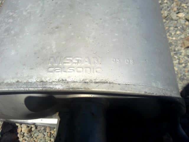 Rear Muffler NISSAN X-Trail 2003 UA-NT30 201008H301 — photo 4