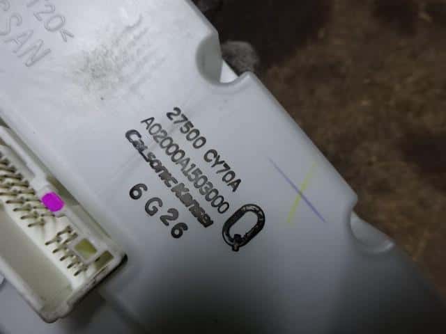A/C Control Panel NISSAN Serena 2006 DBA-CC25 — photo 2