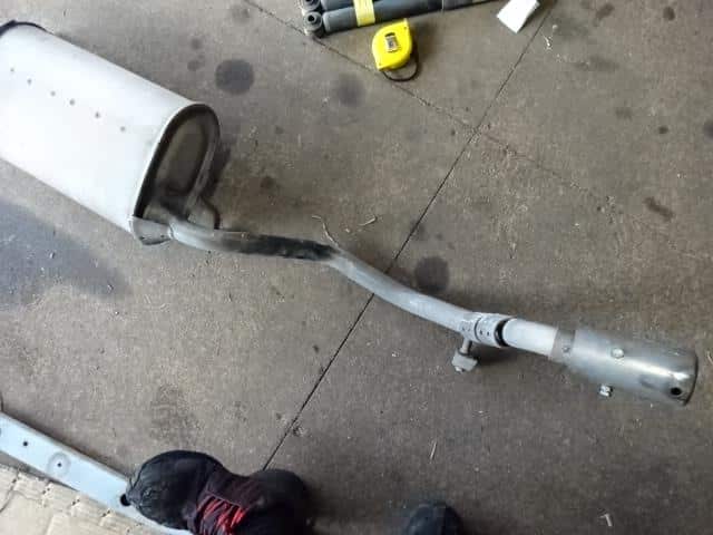 Rear Muffler SUZUKI Wagon R 2001 LA-MC22S 1430083G00 — photo 3