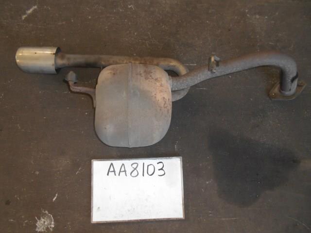 Rear Muffler TOYOTA Ractis 2007 DBA-NCP100 — photo 1