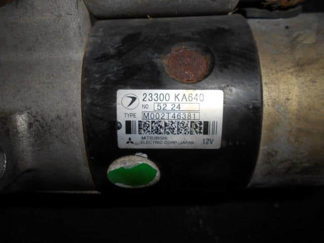 Starter SUBARU Pleo TA-RA1 — photo 2