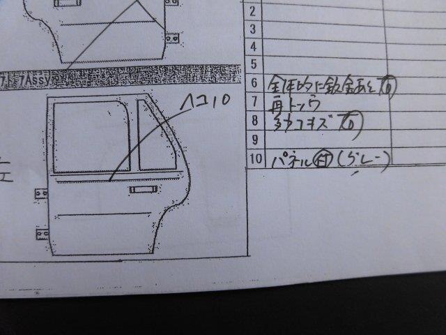 Rear Left Door Assembly TOYOTA Voltz 2002 UA-ZZE136 — photo 3