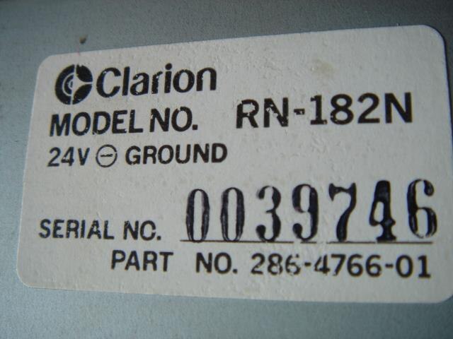 Radio NISSAN Atlas 1983 N-EGF22 28011T9001 — photo 2