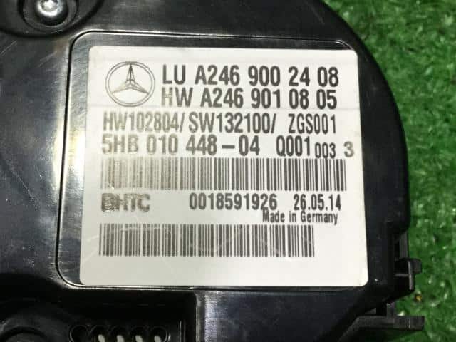 A/C Control Panel MERCEDES-BENZ 2014 DBA-156946 A2469002408 — photo 3