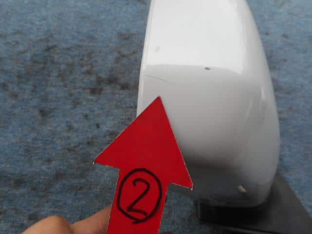 Right Side Mirror TOYOTA bB 2001 TA-NCP31 — photo 3