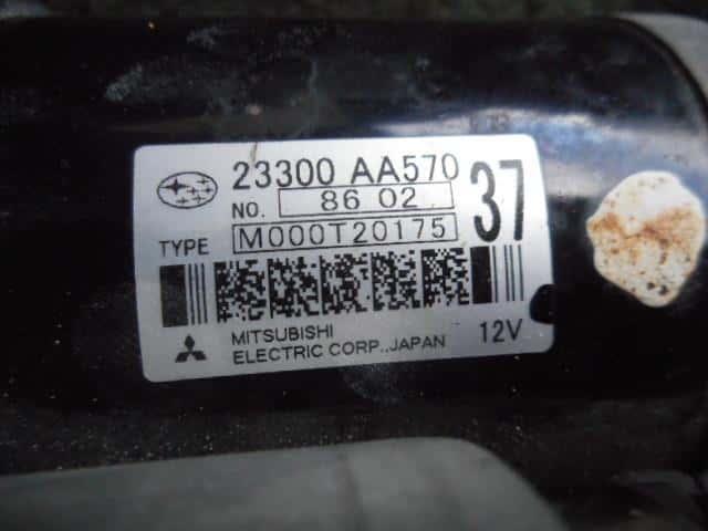 Starter SUBARU Exiga 2008 DBA-YA4 23300AA570 — photo 3
