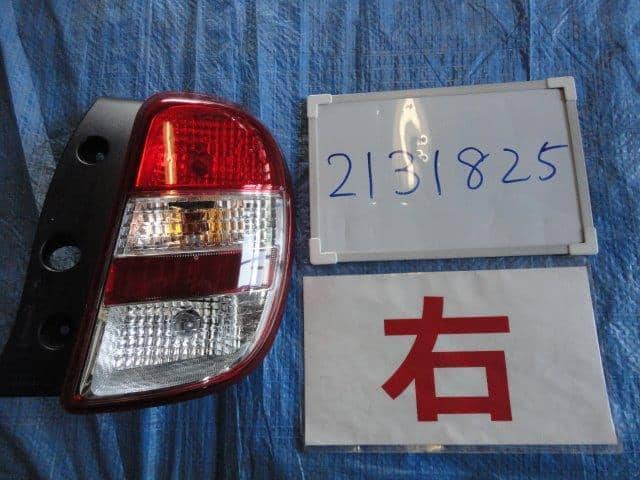 Right Tail Light NISSAN March 2012 DBA-K13 — photo 1