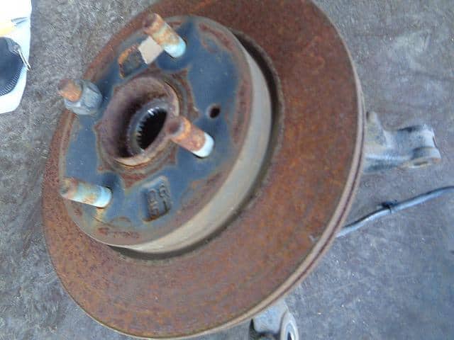 Front Left Knuckle Hub Assembly MAZDA Demio 2009 DBA-DE3FS D65133031A — photo 3