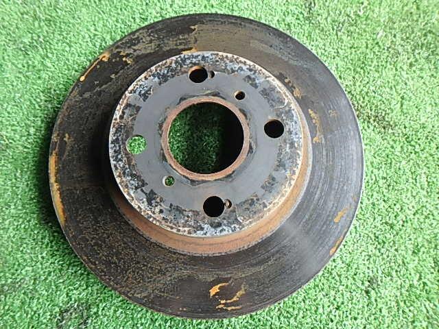Front Left Disk Rotor TOYOTA Vitz 2006 DBA-SCP90 — photo 1