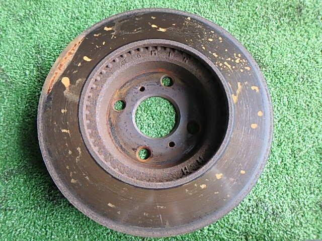 Front Left Disk Rotor TOYOTA Vitz 2006 DBA-SCP90 — photo 2