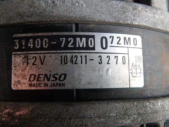 Alternator SUZUKI Alto 2013 DBA-HA35S 3140072M00 — photo 3