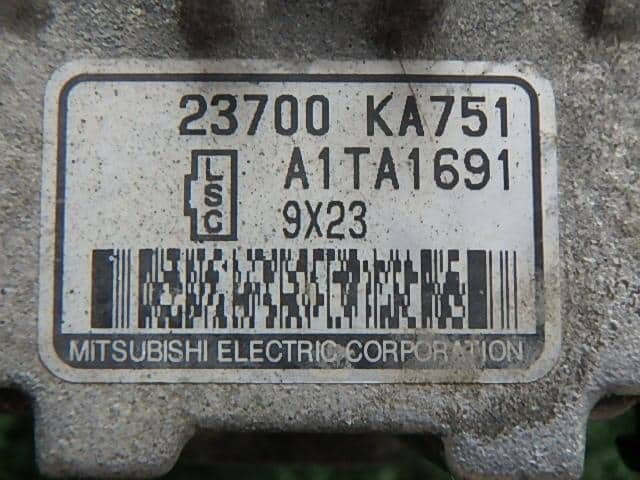Alternator SUBARU Pleo 2009 EBD-RV2 23700KA751 — photo 4