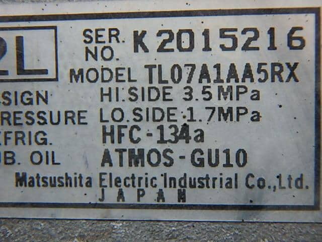 A/C Compressor HONDA Thats 2006 ABA-JD2 — photo 3
