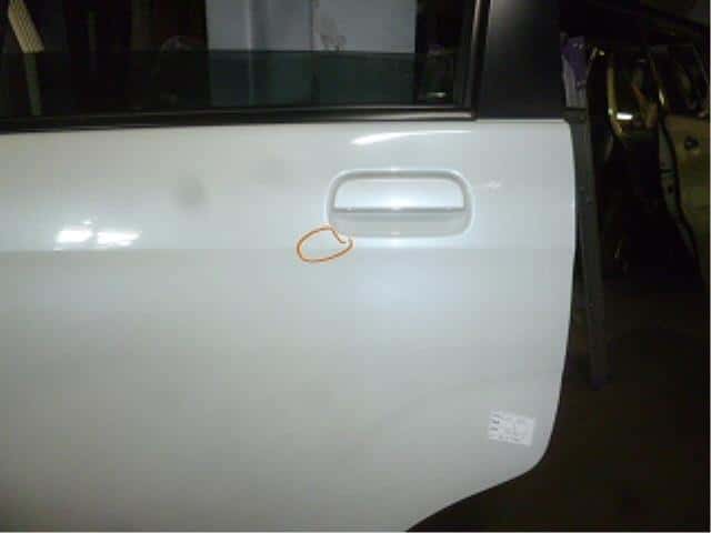 Rear Left Door Assembly SUBARU Stella 2009 DBA-RN1 — photo 2