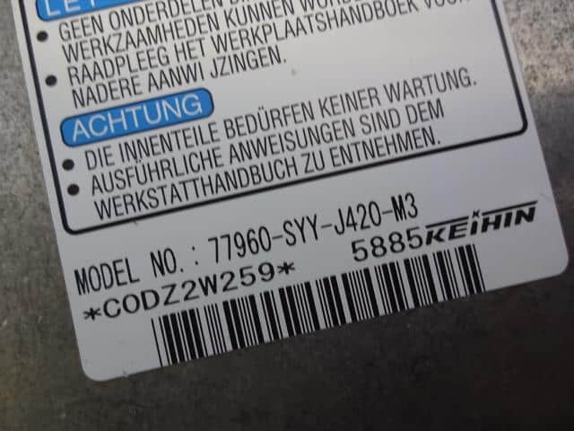 Control Unit HONDA Freed 2009 DBA-GB3 — photo 3
