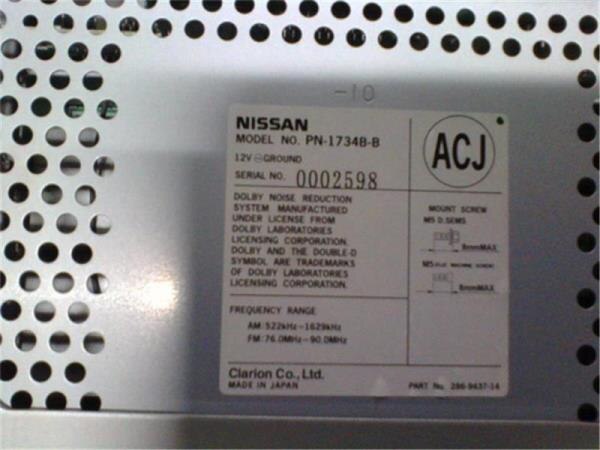 Audio NISSAN Cedric 2002 TA-MY34 — photo 3